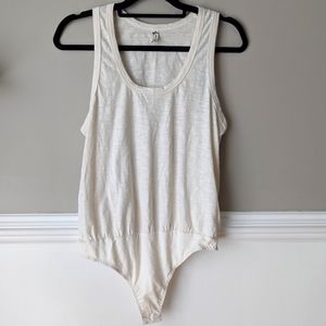 Intimately Free People Body Suit off white/cream Size Medium